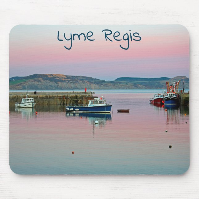 Lyme Regis Mouse Mat (Front)