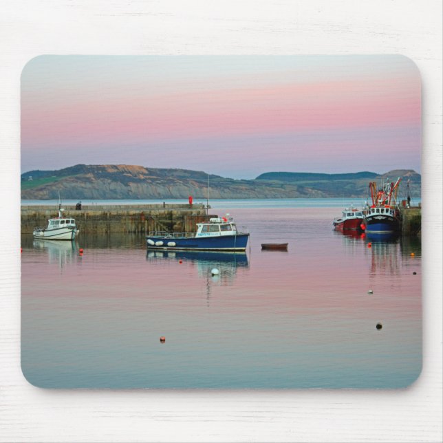 Lyme Regis Mouse Mat (Front)