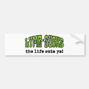 Lyme Sucks Bumper Sticker