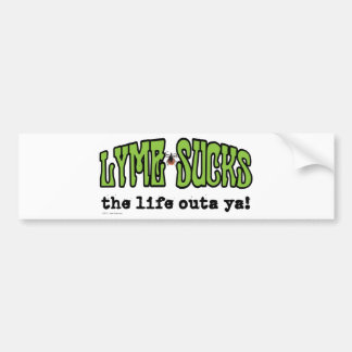 Lyme Sucks Bumper Sticker