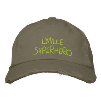 Lymie Superhero Embroidered Hat