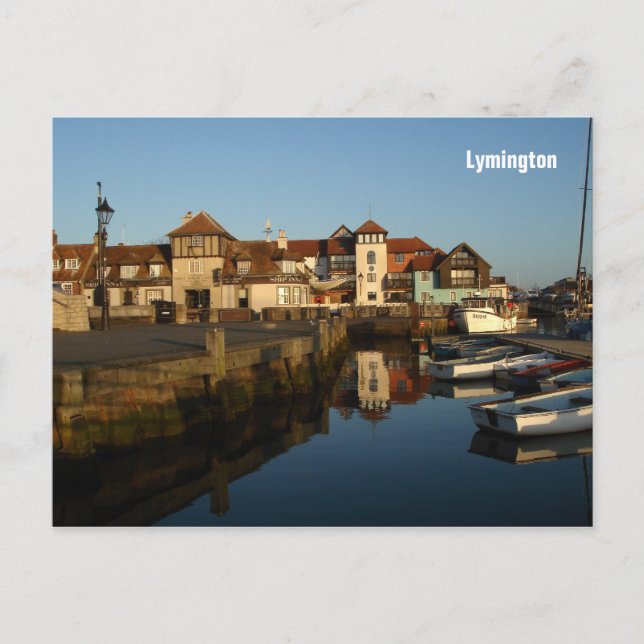 Lymington postcard (Front)