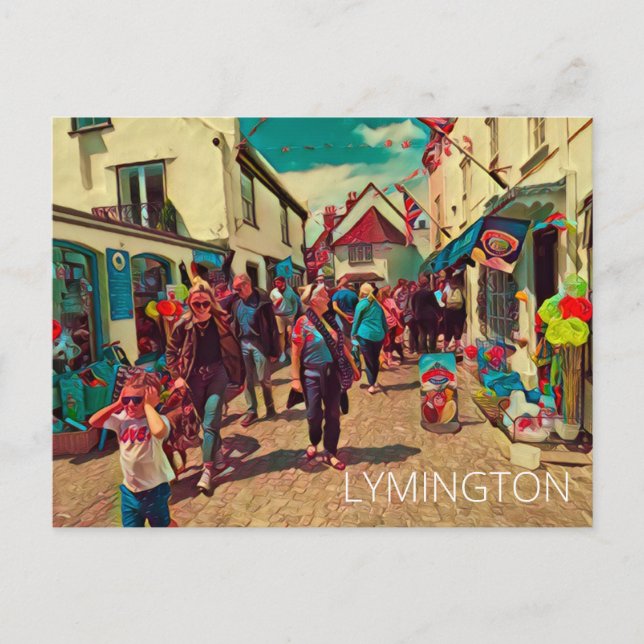 Lymington Postcard (Front)