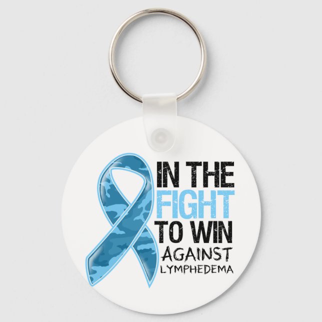 Lymphedema - Fight To Win Key Ring (Front)