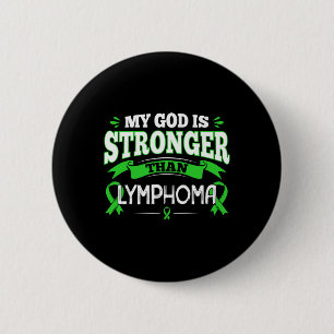Lymphoma Awareness Gift For Blood Cancer Patients  6 Cm Round Badge