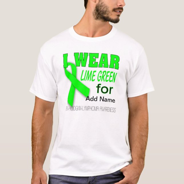Lymphoma Awareness Month Personalizable T Shirt (Front)