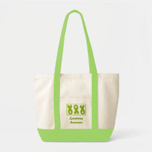 Lymphoma Awareness Ribbons Bag