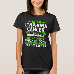 Lymphoma Cancer Awareness Month Cancer Ribbon T-Shirt