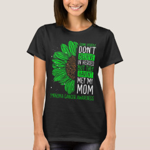 Lymphoma Cancer Awareness Ribbon Mum Warrior T-Shirt