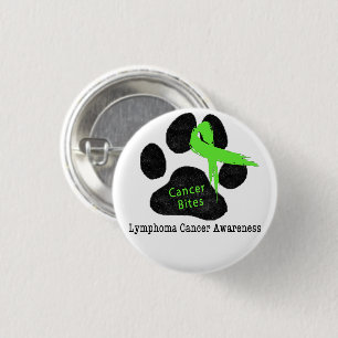 Lymphoma Cancer in Dogs Awareness 3 Cm Round Badge