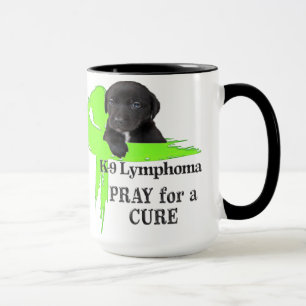 Lymphoma Cancer   Lime Green Cancer Ribbon   Blood Mug