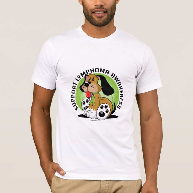 Lymphoma Dog T-Shirt (Front)