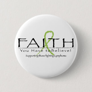 Lymphoma faith-ribbon button