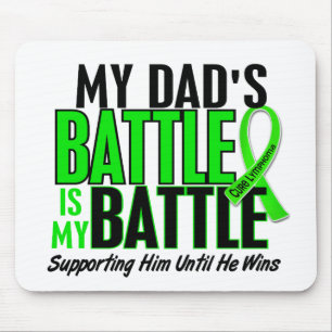 Lymphoma My Battle Too 1 Dad Mouse Mat