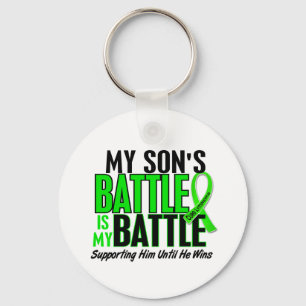 Lymphoma My Battle Too 1 Son Key Ring
