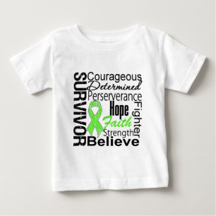 Lymphoma Survivor Collage Baby T-Shirt