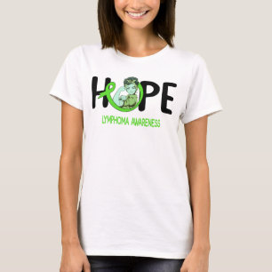 lymphoma warrior hope green ribbon T-Shirt