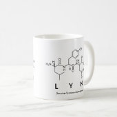 Lyn peptide name mug (Front Right)