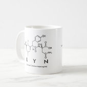 Lyn peptide name mug (Front Left)