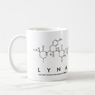 Lyna peptide name mug