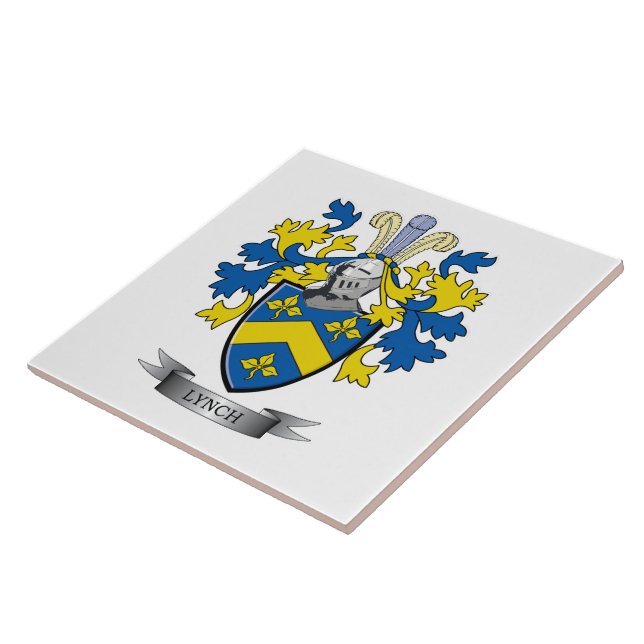 Lynch Coat of Arms Tile (Side)
