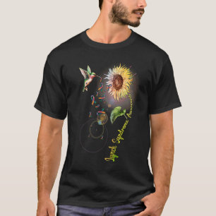 Lynch Syndrome Sunflower Hummingbird T-Shirt