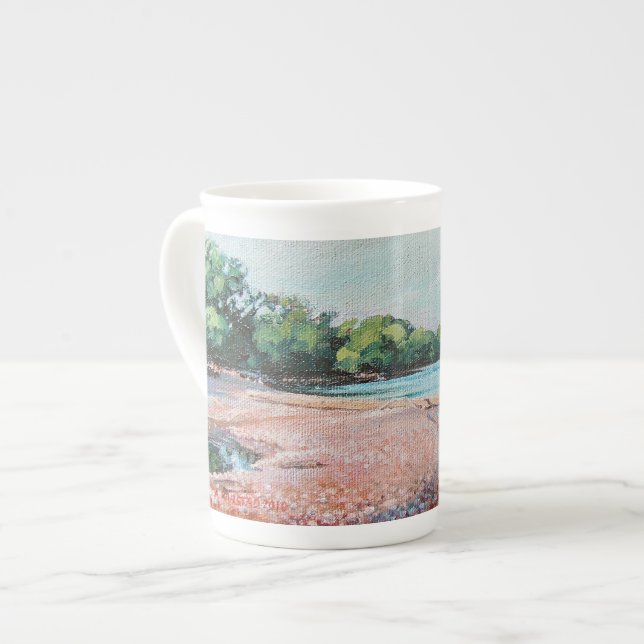 Lynde Creek Mouth - bone china mug (Front Left)