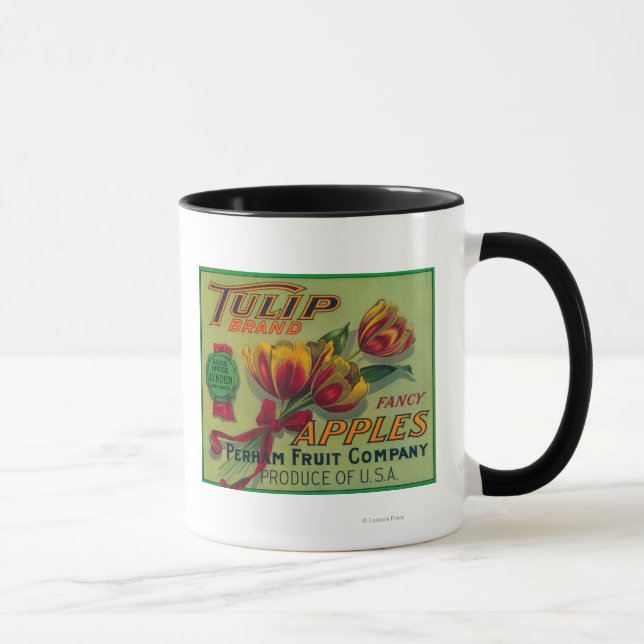 Lynden, WashingtonTulip Apple Crate Label Mug (Right)