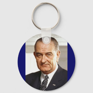 Lyndon B. Johnson 36th President Key Ring