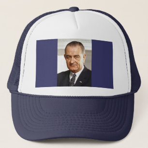 Lyndon B. Johnson 36th President Trucker Hat
