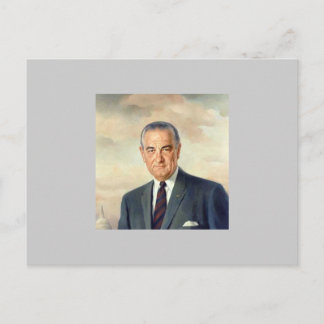 Lyndon B. Johnson Postcard