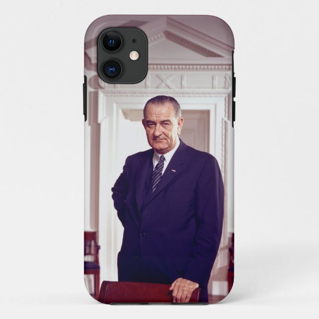 Lyndon Johnson Case-Mate iPhone Case (Back)