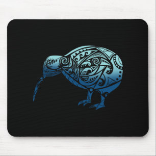 Lynesia Maori Kiwi Bird Ocean Blue New Zealand  Mouse Mat