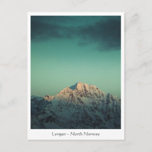 Lyngen Mountains Norway Postcard