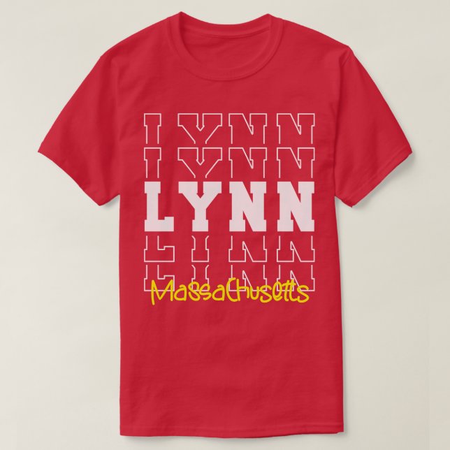 Lynn city Massachusetts Lynn MA T-Shirt (Design Front)