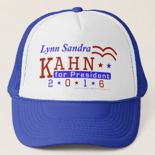Lynn S Kahn President 2016 Election Independant Trucker Hat
