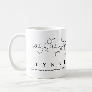 Lynne peptide name mug