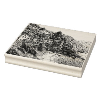 Lynton, Devon England Rubber Stamp