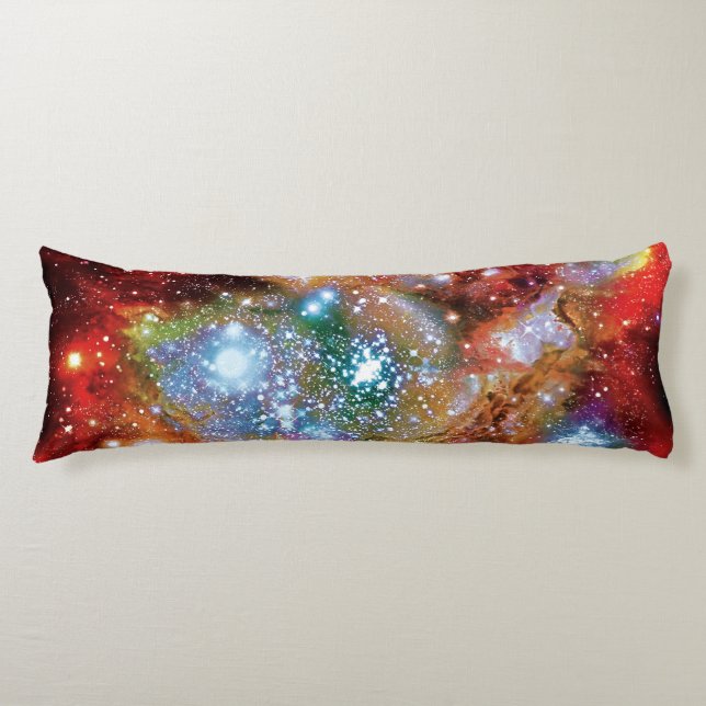 Lynx Arc Starbirth Star Cluster Artist Impression Body Cushion (Front)
