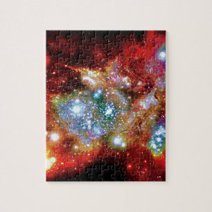 Lynx Arc Starbirth Star Cluster Artist Impression Jigsaw Puzzle