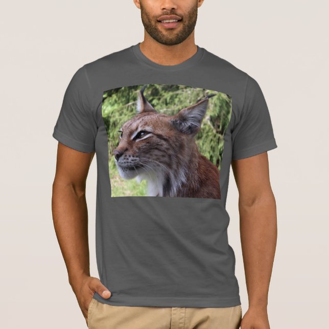 Lynx Face Close-Up T-shirt (Front)