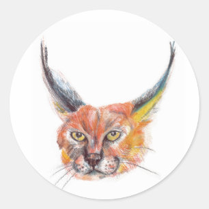 Lynx, Nature lover Sticker
