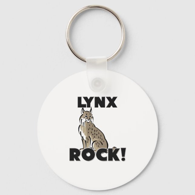 Lynx Rock Key Ring (Front)