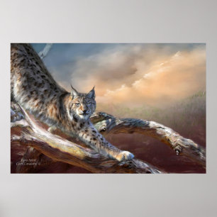 Lynx Spirit Art Poster/Print Poster