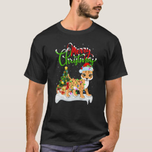 Lynx  Xmas Decorations Santa Lynx Christmas T-Shirt