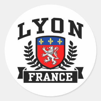 Lyon Classic Round Sticker