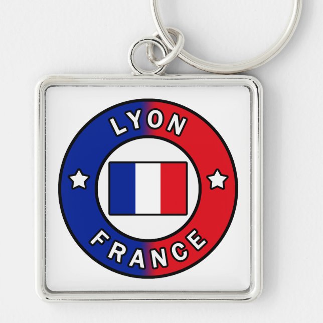 Lyon France Key Ring (Front)