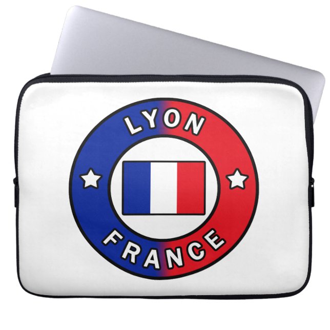 Lyon France Laptop Sleeve (Front)