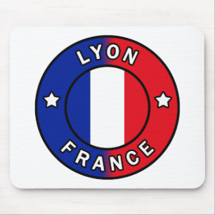 Lyon France Mouse Mat