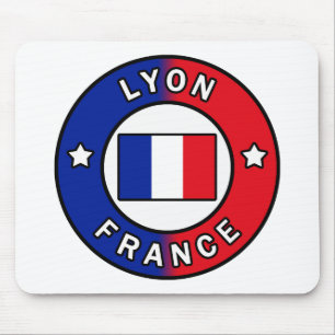 Lyon France Mouse Mat